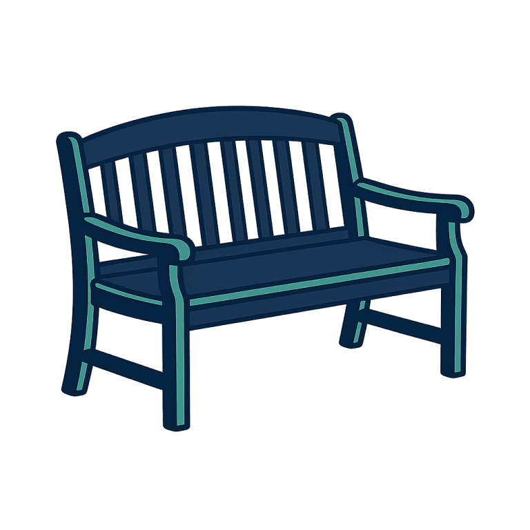 wooden patio bench — GoGarbageGrabber bench removal
